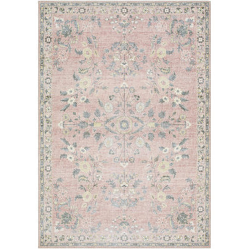 Langley Street® Lympsham Floral Polyester Area Rug & Reviews | Wayfair
