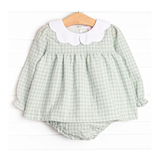 Effortless Days Girl Diaper Set, Green – Stitchy Fish