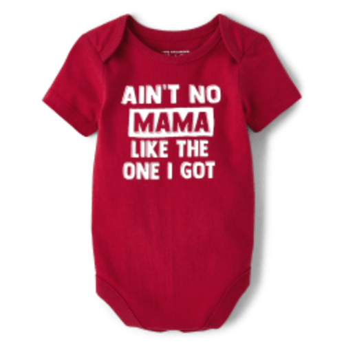 Unisex Baby Matching Family Mama Graphic Bodysuit