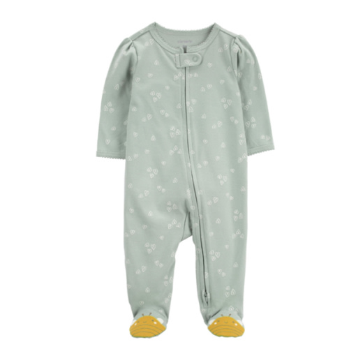 Baby Bee Zip 2-Way Zip Cotton Sleep & Play