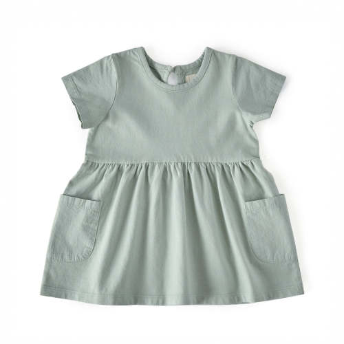 Playground Dress - sage 4T
