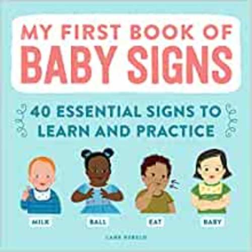 My First Book of Baby Signs: 40 Essential Signs to Learn and Practice: Rebelo, Lane: 9781648766596: Amazon.com: Books