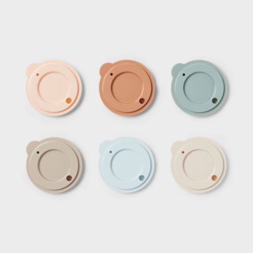 Kids' 6pc Plastic Tumbler Lid - Pillowfort™