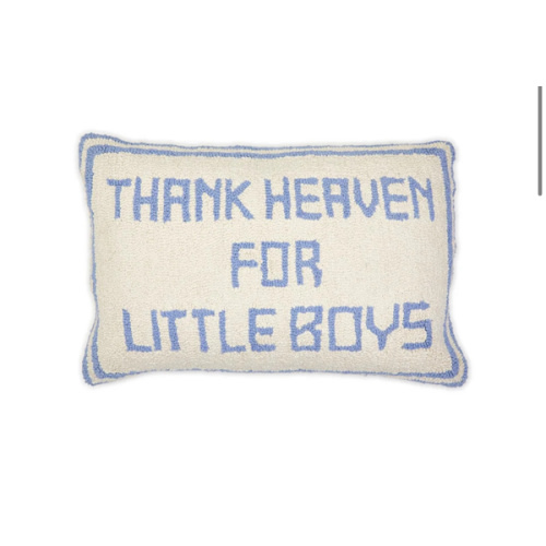 Two's Company Thank Heaven Punch Embroidery Decorative Throw Pillow – Smyth Jewelers