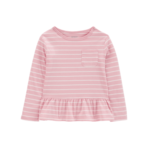 Toddler Striped Peplum Top - Carter's | Carter's