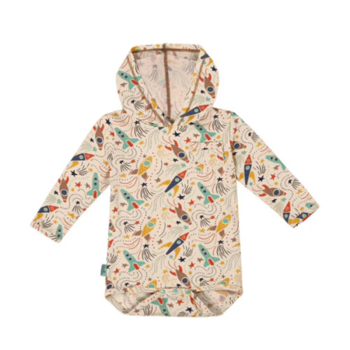 Infant Hooded Sunzie (UV protection onesie)