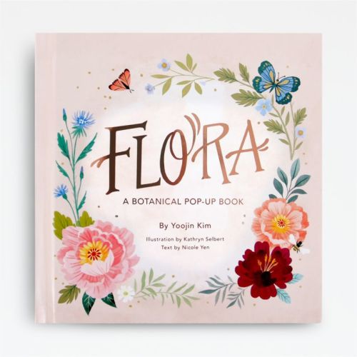 Flora Botanical Pop Up Book