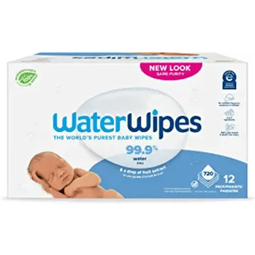 Water wipes wipes 60 count - Pack of 12, Total 720 Wipes 