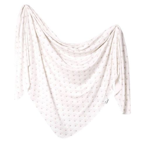 Copper Pearl Knit Swaddle Blanket - Bliss