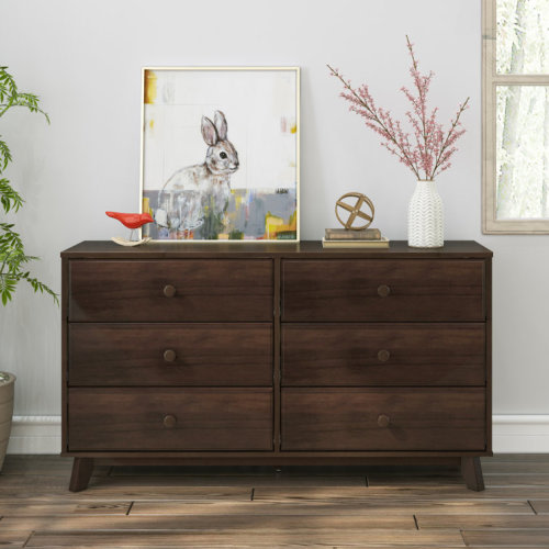Max & Lily 6 Drawer Dresser