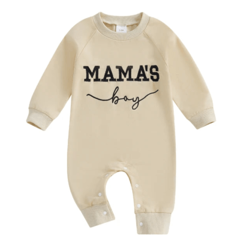 MAMA'S BOY Neutrals Jumpsuit - Hazel & Bo