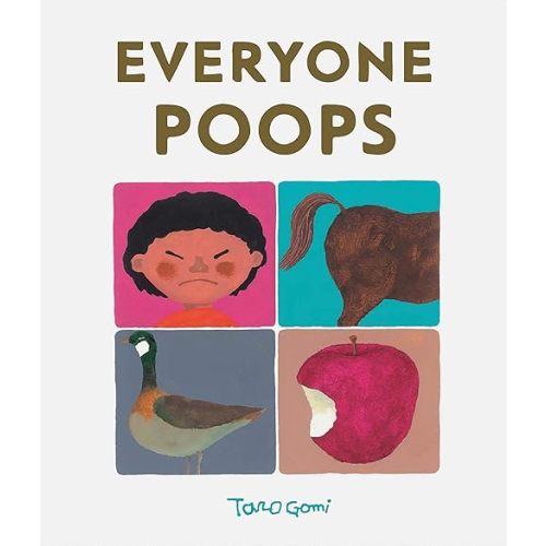 Everyone Poops (Taro Gomi) Hardcover – Illustrated, September 1, 2020