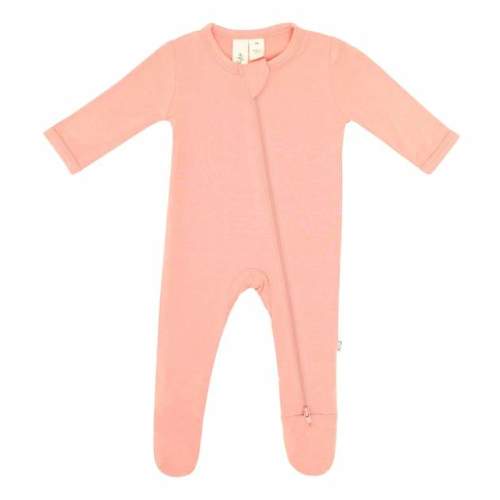 Zippered Footie in Terracotta– Kyte BABY