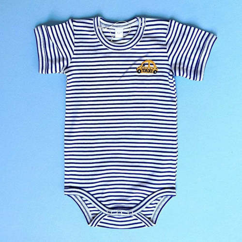 Taxi Embroidery Bodysuit