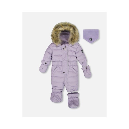 Baby Girl One-Piece Original Puffy Snowsuit, 12M