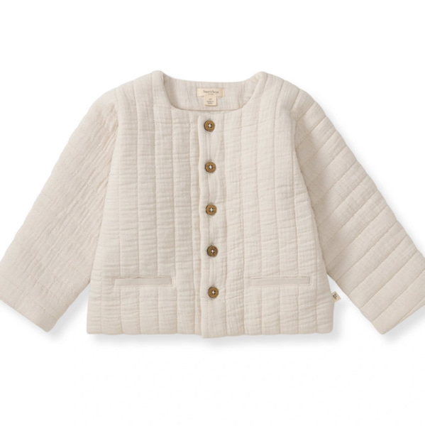Organic Cotton Quilted Jacket