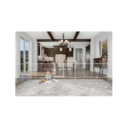 Regalo 192-Inch Adjustable Baby Gate, 4-in-1 Play Yard, Age 6-24 Months