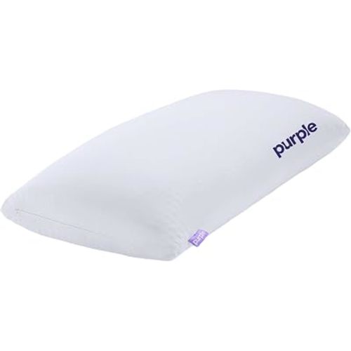 Purple Freeform Pillow - King Size - Customizable Cooling Neck Pillow with Adjustable Fill, GelFlex Grid and MicroFlex Moon Foam, Personalized Height and Firmness for All Sleepers