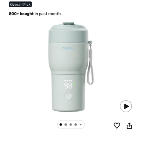 Papablic Portable Bottle Warmer & Sterilizer Pro