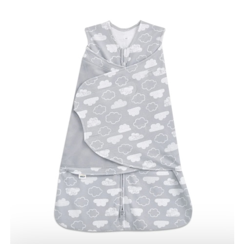 Cloud Print Cotton Swaddle - Newborn | HALO