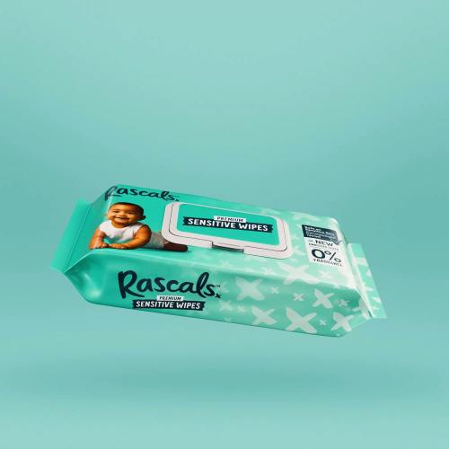 Premium Sensitive Wipes | Rascals