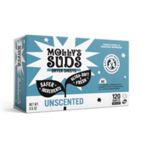 Plant-Based Fabric Softener Dryer Sheets – Molly’s Suds