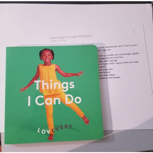 BRAND NEW! Retired discontinued Lovevery book - things I can do