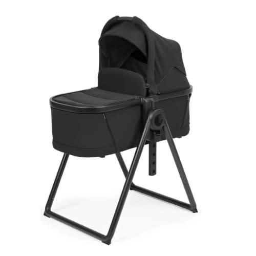 Ypsi Bassinet W/Stand By Me - Peg Perego - Metal - True Black