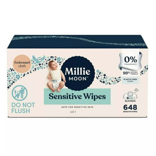 Millie Moon Sensitive Wipes (648)