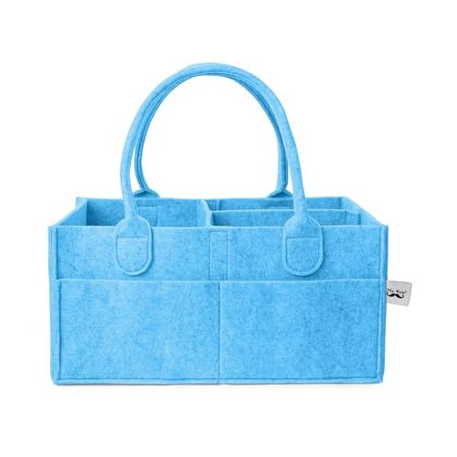 Mr. Pen- Baby Diaper Caddy Organizer, Blue, Baby Organizer, Car Diaper Caddy, Baby Caddy Organizer, Portable Diaper Caddy, Diaper Organizer for Changing Table, Baby Organizer for Nursery