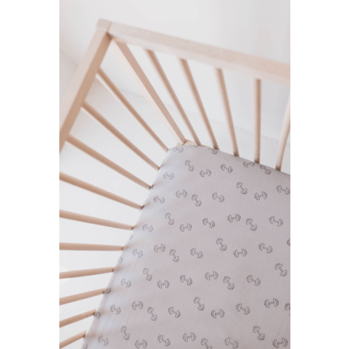Muslin Crib Sheet | Arm Day