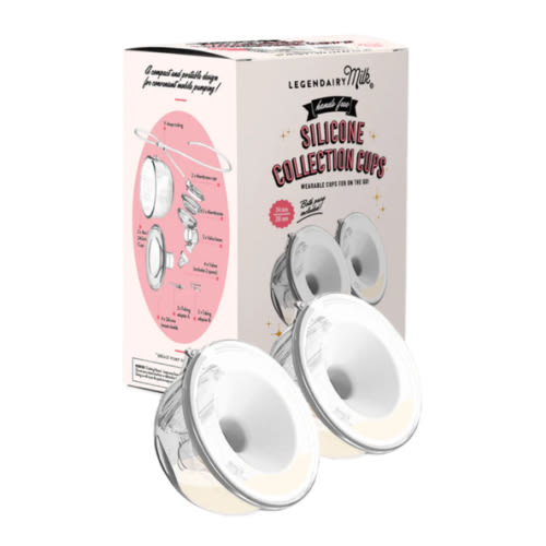 Silicone Milk Collection Cups | Legendairy Milk