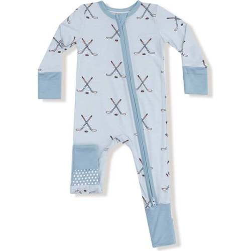 Convertible Romper Hockey, Stone Blue - Angel Dear | Maisonette