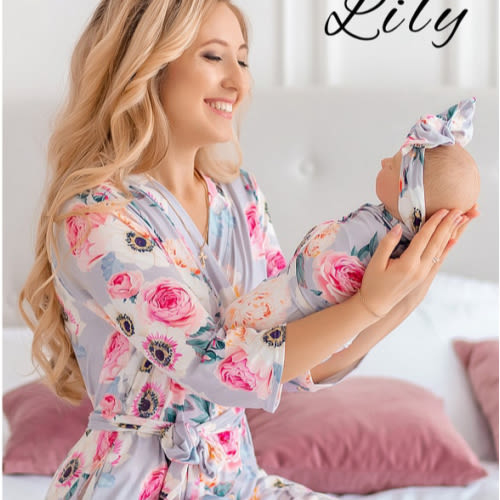 Maternity Robe - Large, LILY