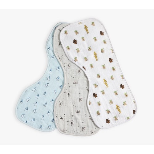 Star Wars™ Organic Muslin Burp Cloth, Set of 3