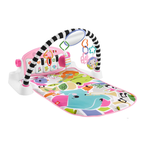 Fisher Price Glow And Grow Kick And Play Piano Activity Mat, Pink