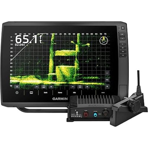 Garmin ECHOMAP Ultra 2 12-inch Chartplotter with LiveScope Plus Bundle, GPS, Chirp Sonar, Navionics+ Charts
