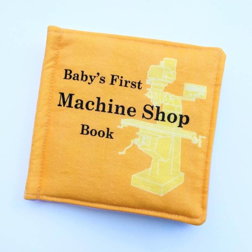Machine Shop Cloth Book for Babies