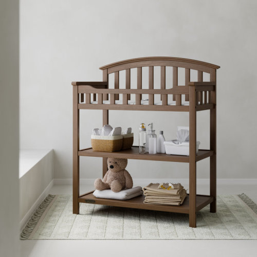 Graco Changing Table with Pad | Hazelnut