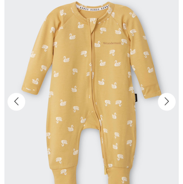 Bonds Newbies Organic Cotton Zippy | Baby Baby Coverall | BWAPA