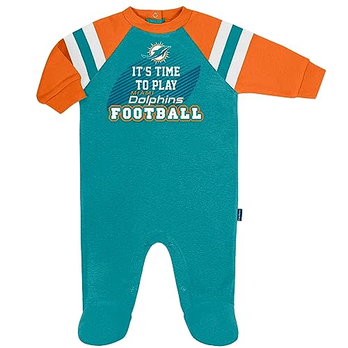 Gerber NFL Unisex Baby Nfl Team Footed Sleep and Play