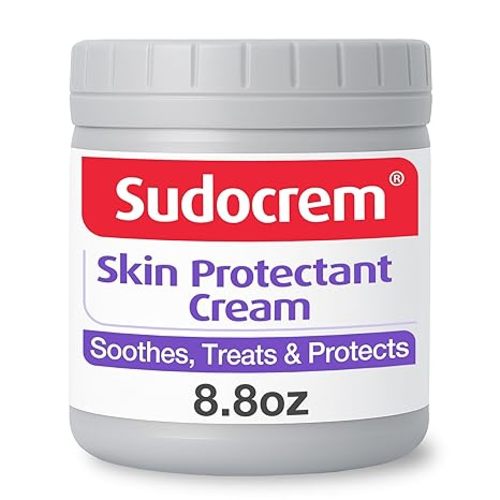 Sudocrem Diaper Rash Cream for Baby's Skin, Triple Action Diaper Rash Paste that Soothes, Treats and Protects, 15.29% Zinc Oxide Cream - 8.8oz (250g)