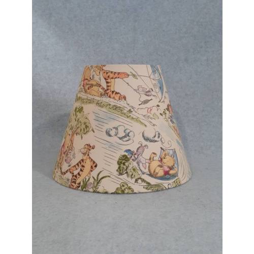 Winnie the Pooh lamp shade. Shades are 9.5" x 5" x 7" tall