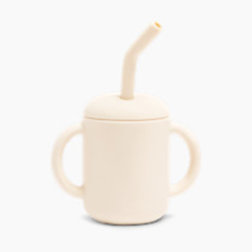 AEIOU Sippy Cup with Straw - Oat Milk