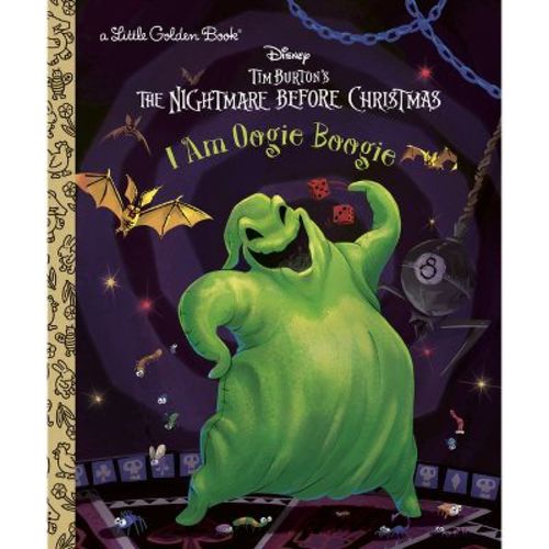 I Am Oogie Boogie (tim Burton's The Nightmare Before Christmas) - (little Golden Book) By Matthew J Gilbert (hardcover)