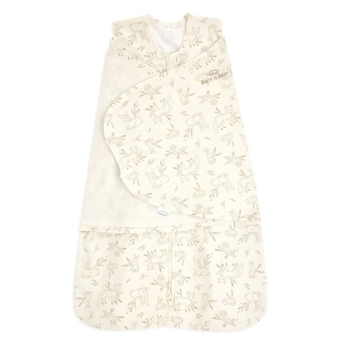 100% Cotton Baby Swaddle Forest Lullaby | Newborn | HALO US