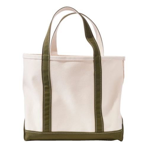 LL Bean Boat and Tote - Dusty Rose size Medium with Long Handles