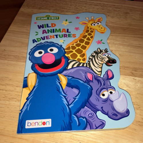 Sesame Street Wild Animal Adventures Hardcover