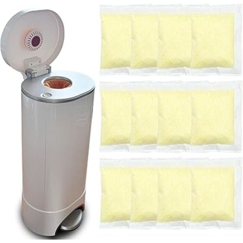 12 Pack Deodorizers Refills for Munchkin Pail Diaper, Diaper Pail Odor Removing for Munchkin deodorizing Discs