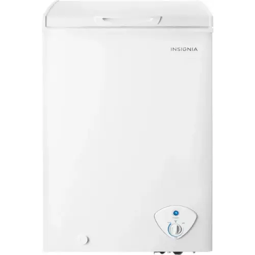 Insignia™ 3.5 Cu. Ft. Garage-Ready Chest Freezer White NS-CZ35WH3 - Best Buy
